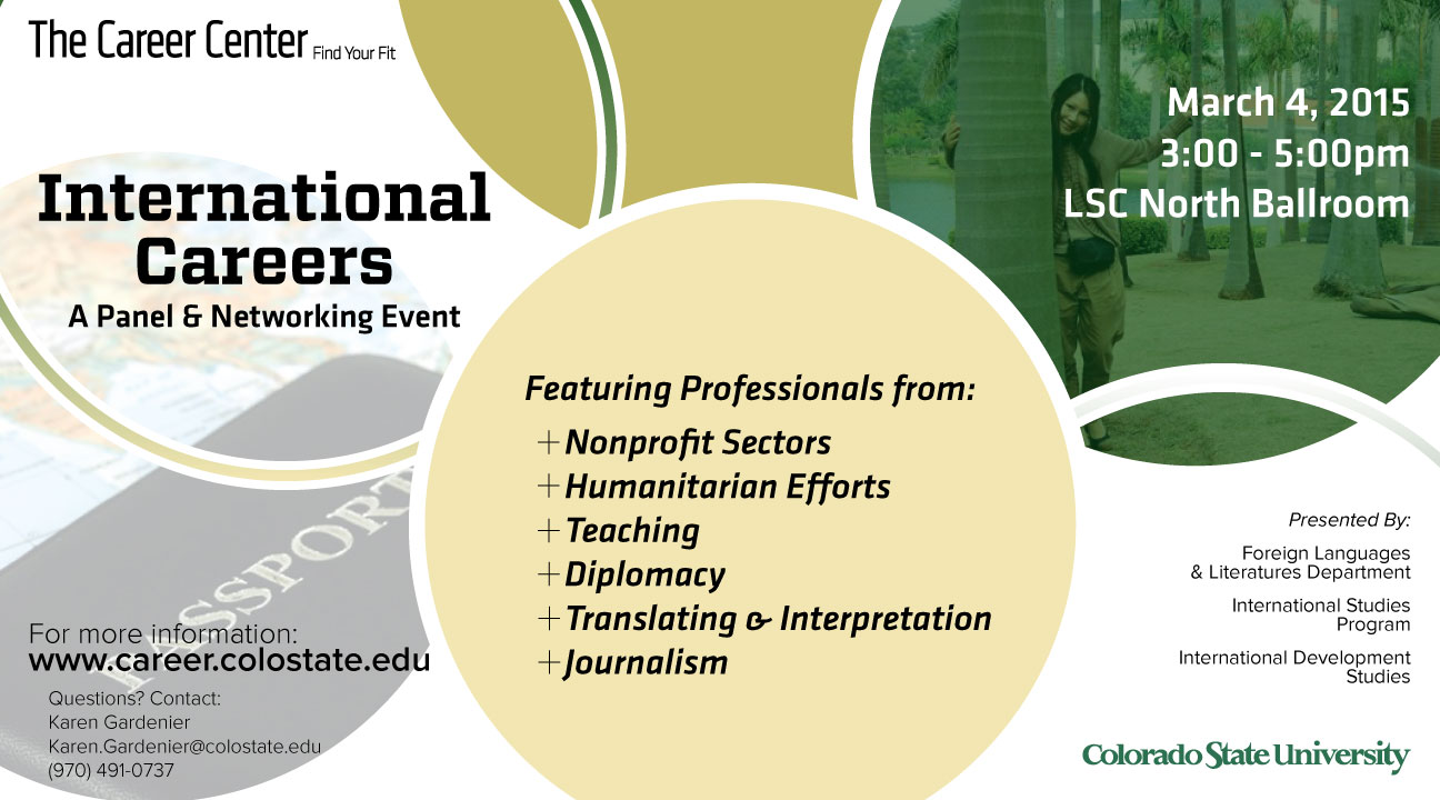 International Career Panel Presents a World of Knowledge