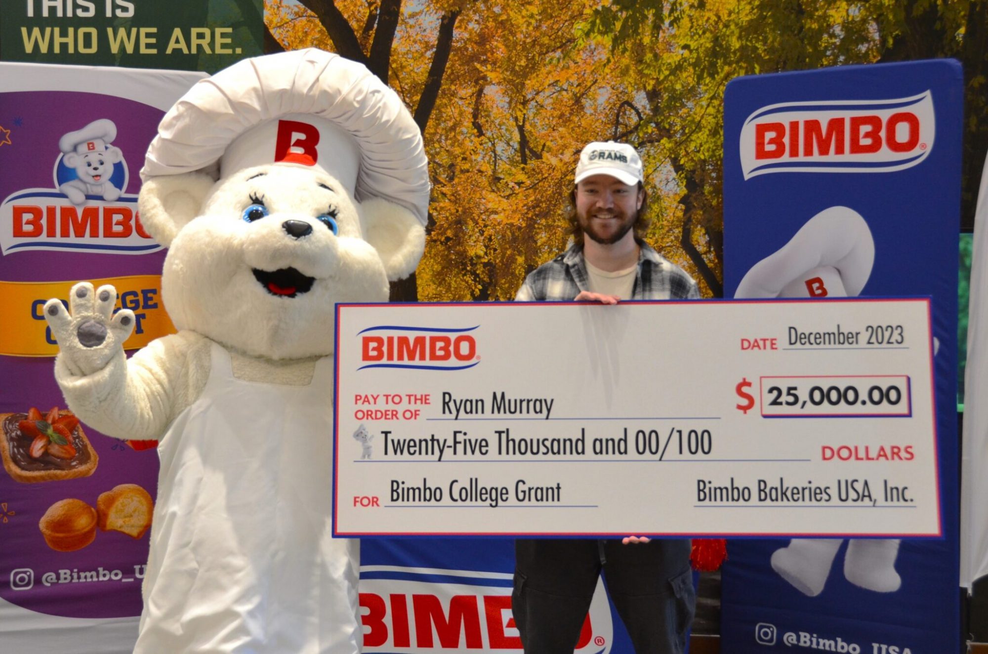 Liberal arts student wins $25,000 college grant from Bimbo USA