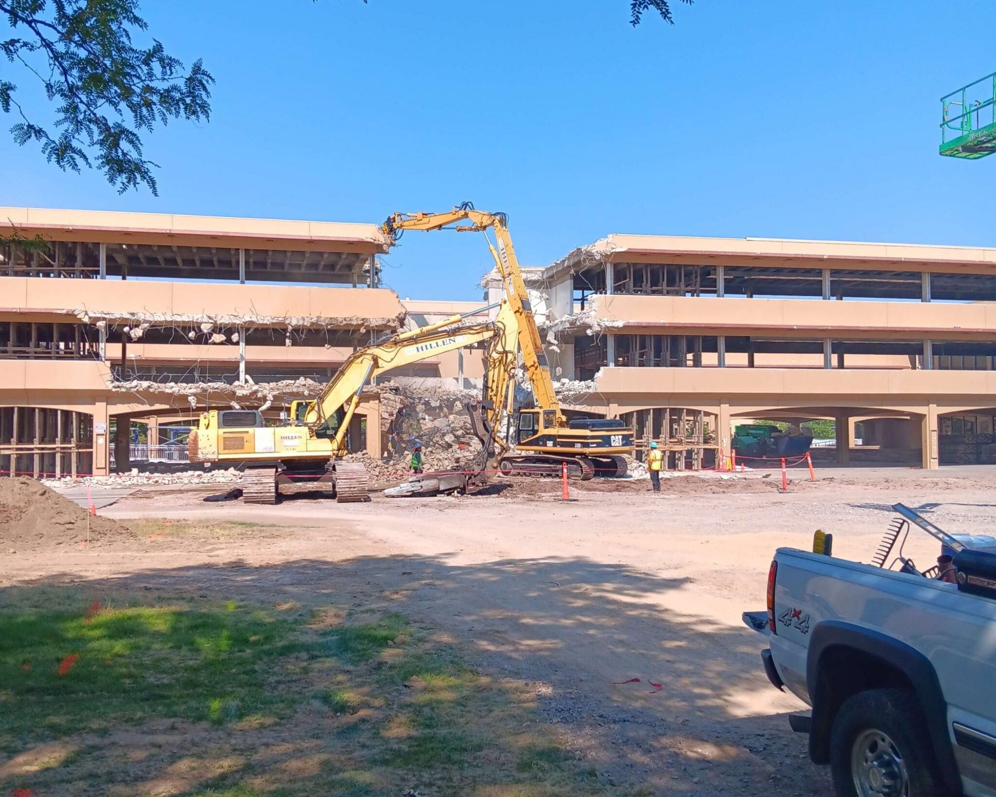 Clark Building construction updates: August 2024